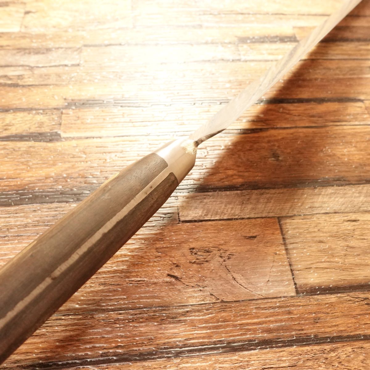 Misono Sujihiki Knife, Sharpened, Misono, Swedish Steel, Slim Slicer, Single-Bevel Style 7:3, Wooden Saya, 295mm