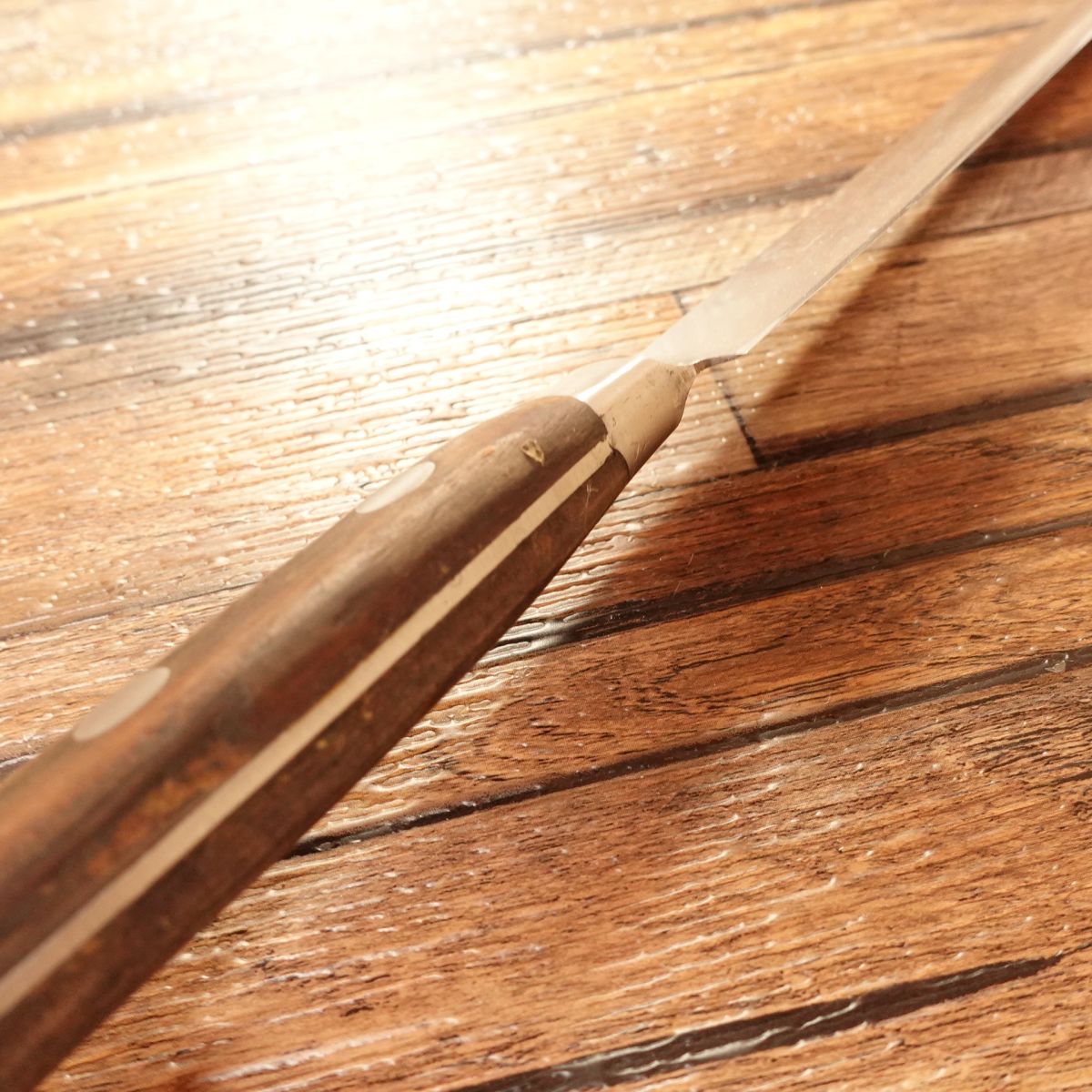 Misono Sujihiki Knife, Sharpened, Misono Slicer, Semi-Single Bevel 7:3, Carefully Used, 225mm