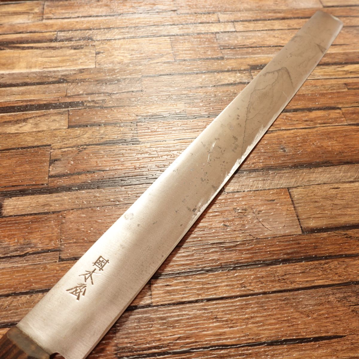 Izutsuki KIYA Castella Knife, Sharpened, Slicer, Austrian Special Steel, Roast Beef Knife, Straight Blade, 390mm