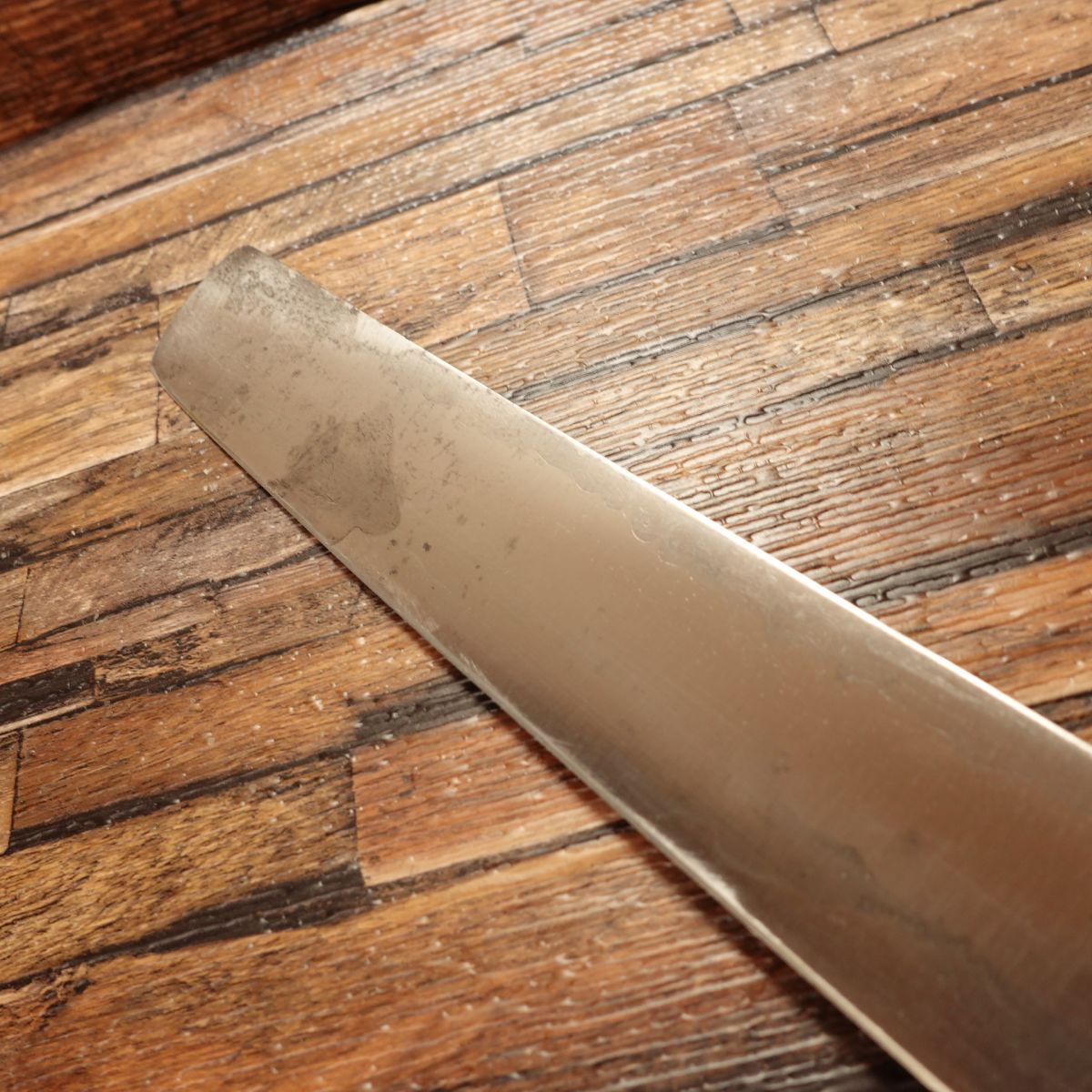 Izutsuki KIYA Castella Knife, Sharpened, Slicer, Austrian Special Steel, Roast Beef Knife, Straight Blade, 390mm