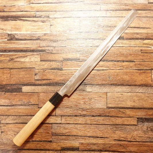 Korechika Tako-Hiki Knife, Sharpened, Sashimi Knife, Korechika-Made, Special Grade, Hand-Forged, 275mm