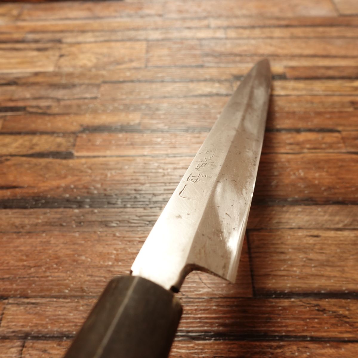 Kappabashi Yanagiba Knife, Sharpened, Water Buffalo Handle, Thin Sashimi Knife, Fugu-Slicing Type, 245mm