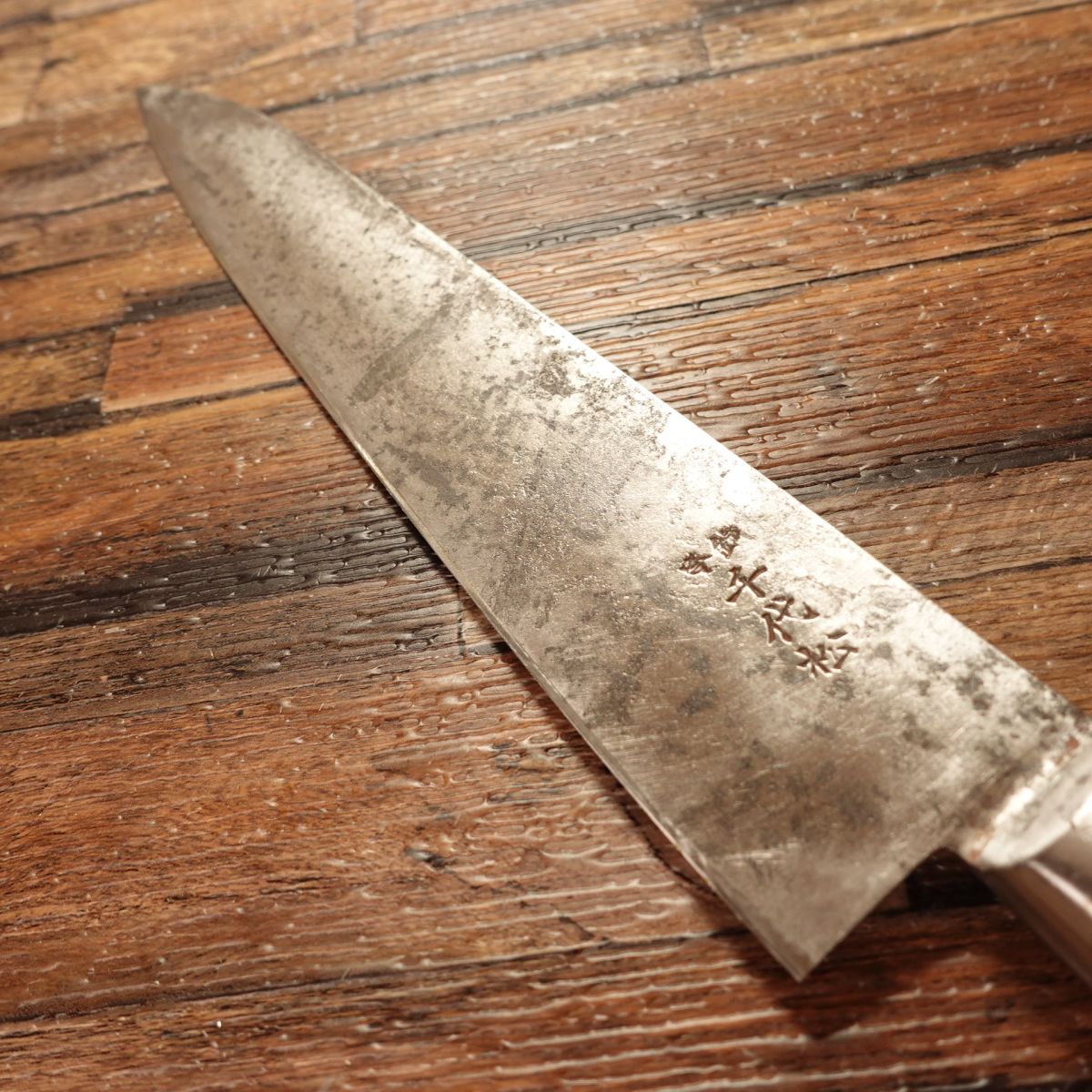 Chiyomatsu Gyuto, Sharpened, All-Purpose Knife, Hagane Steel, Double-Bevel, 215mm