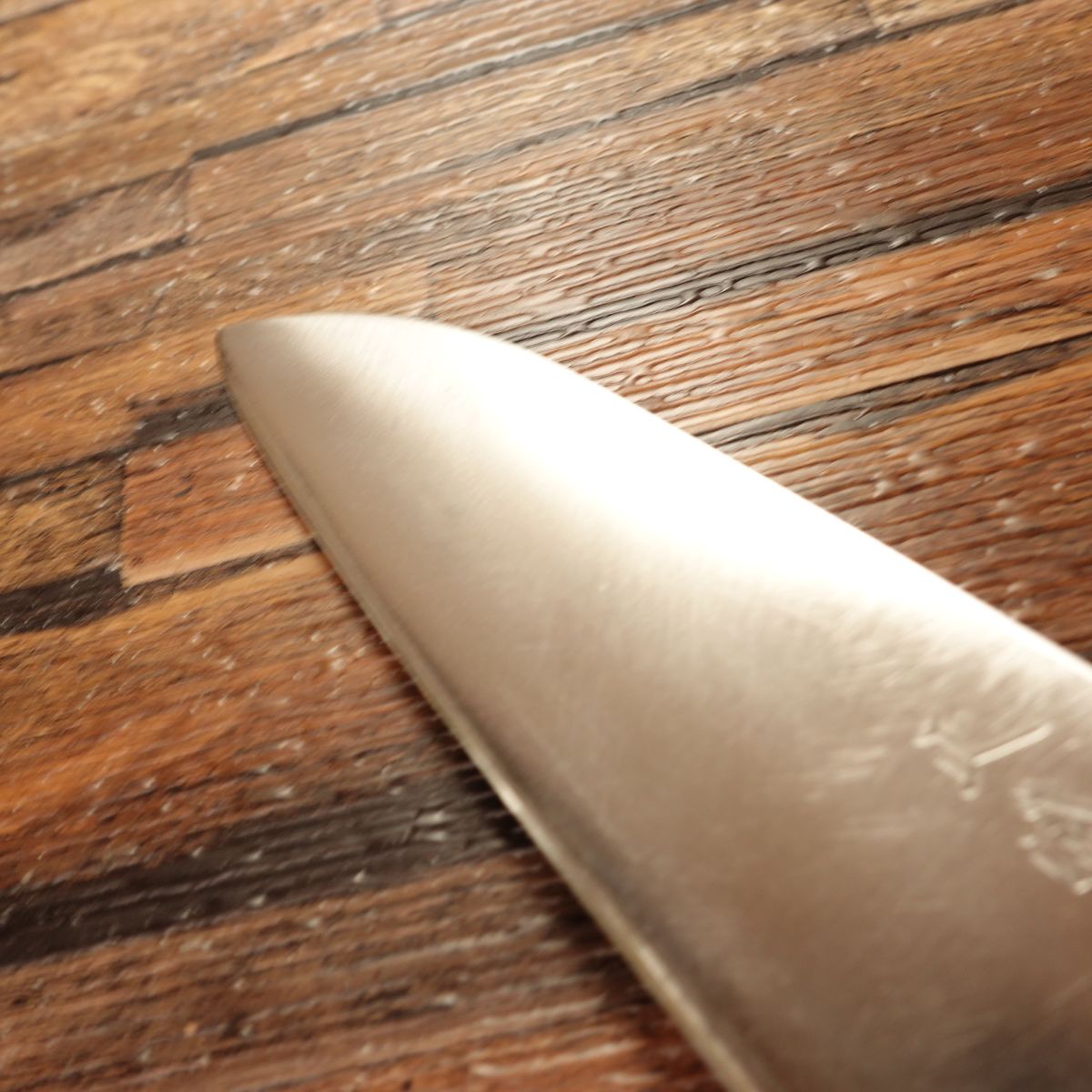 Masazumi Santoku Knife, Sharpened, Hon-Warigomi, All-Purpose Knife, Masazumi-Made, Chromax DP, 160mm