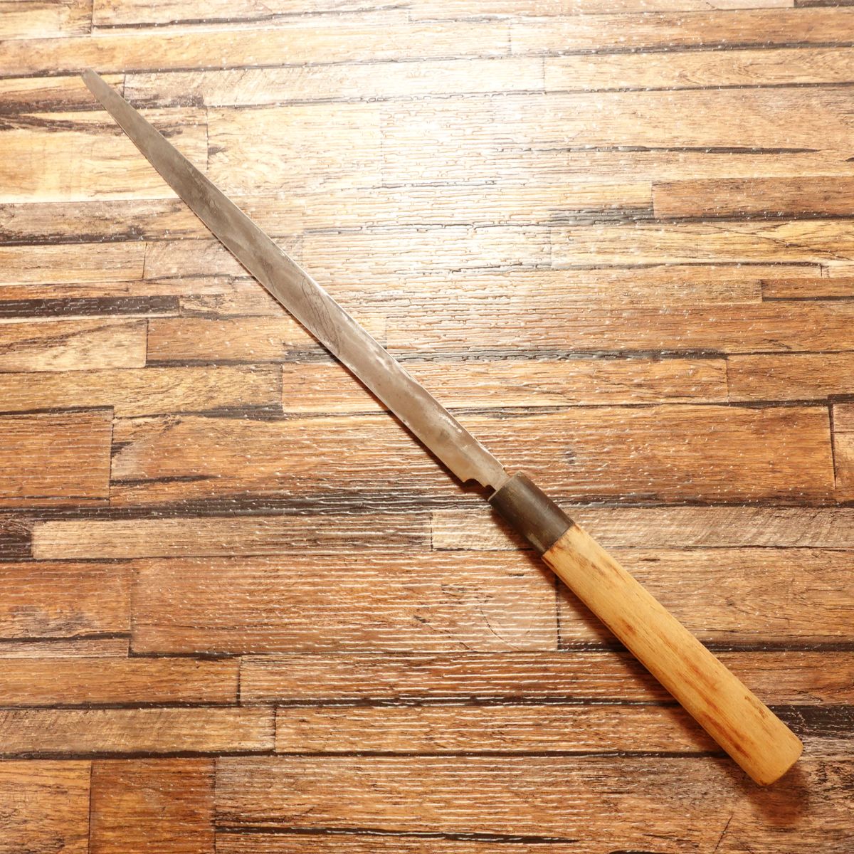 Masamoto Sohonten Tako-Hiki Knife, Sharpened, Water Buffalo Handle, Sashimi Knife, Slim Profile, 245mm