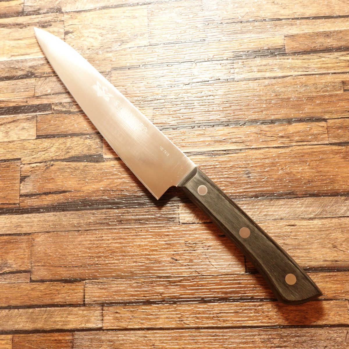 Sugimoto Gyuto No.7418, Sharpened, All-Purpose Knife, Minimal Wear, 180mm