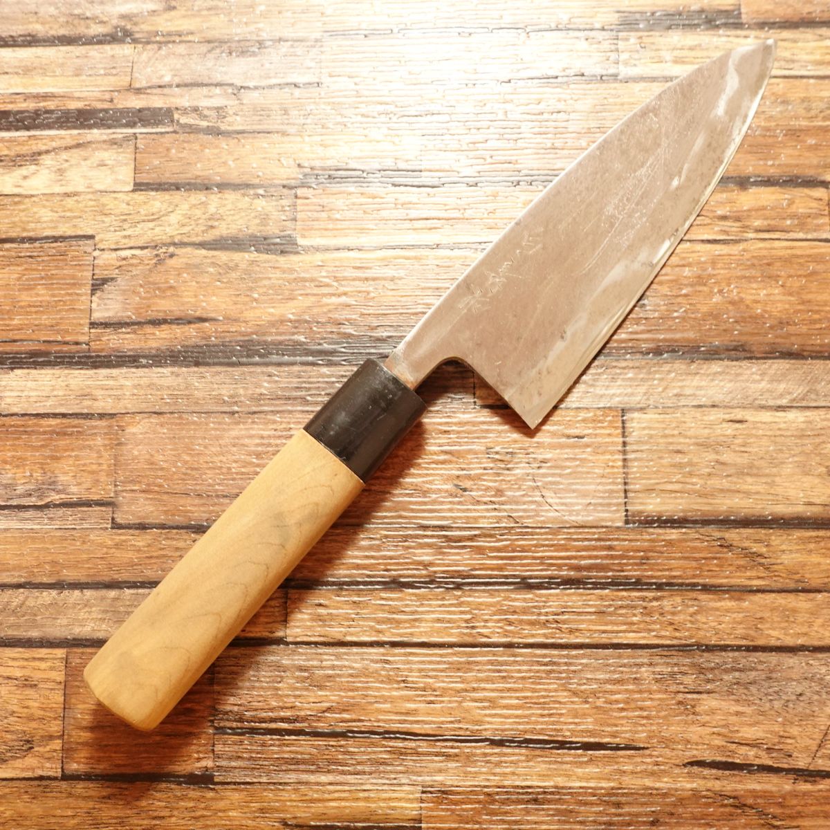 Hakuju Deba Knife, Sharpened, Hakuju-Made, Hagane Steel, Single-Bevel, 155mm
