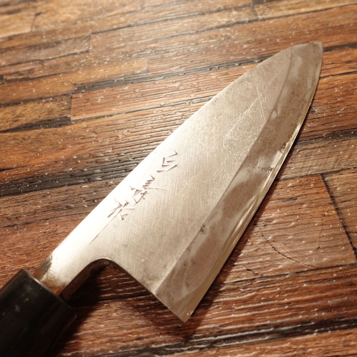 Hakuju Deba Knife, Sharpened, Hakuju-Made, Hagane Steel, Single-Bevel, 155mm