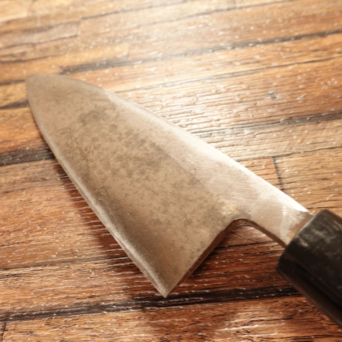 Hakuju Deba Knife, Sharpened, Hakuju-Made, Hagane Steel, Single-Bevel, 155mm