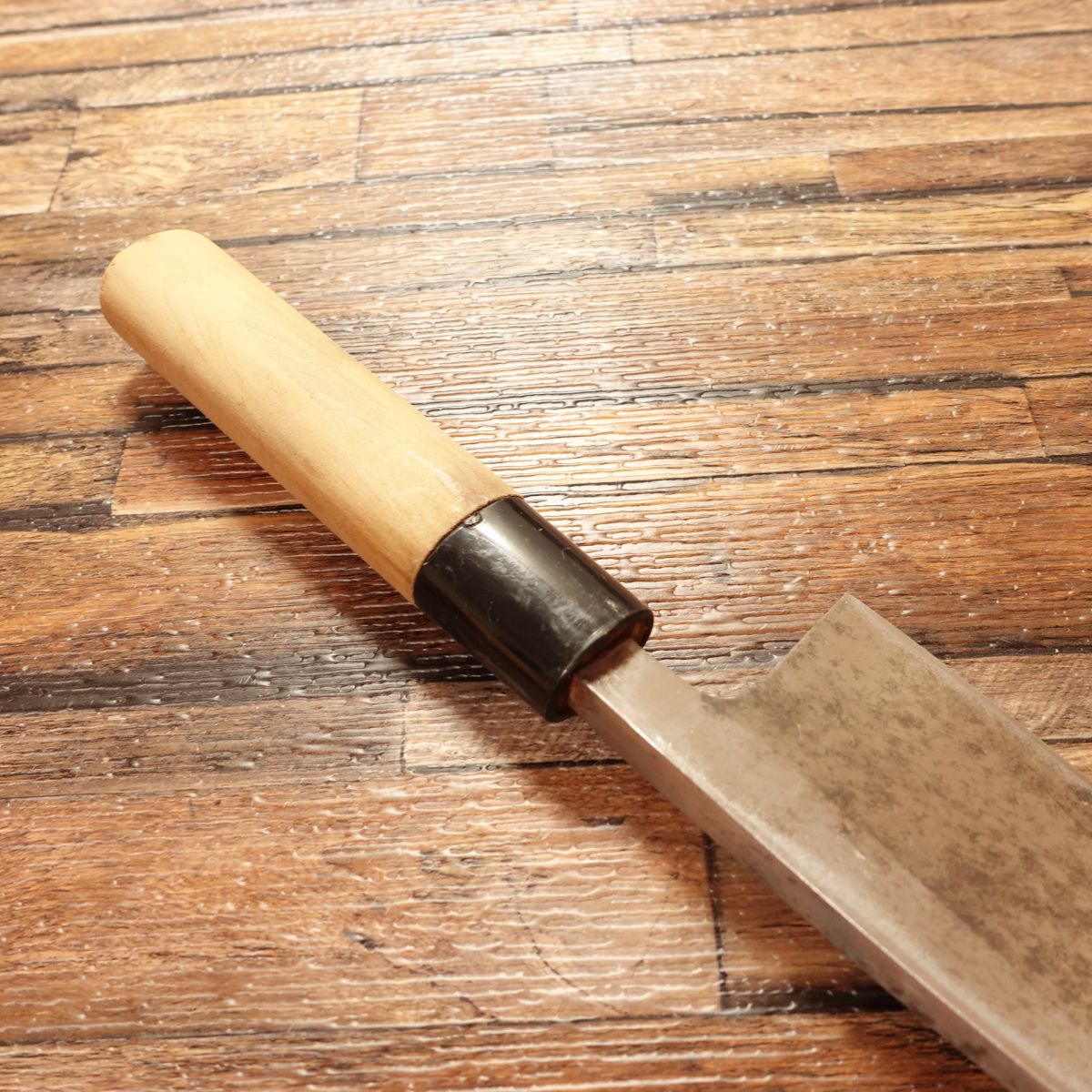 Hakuju Deba Knife, Sharpened, Hakuju-Made, Hagane Steel, Single-Bevel, 155mm