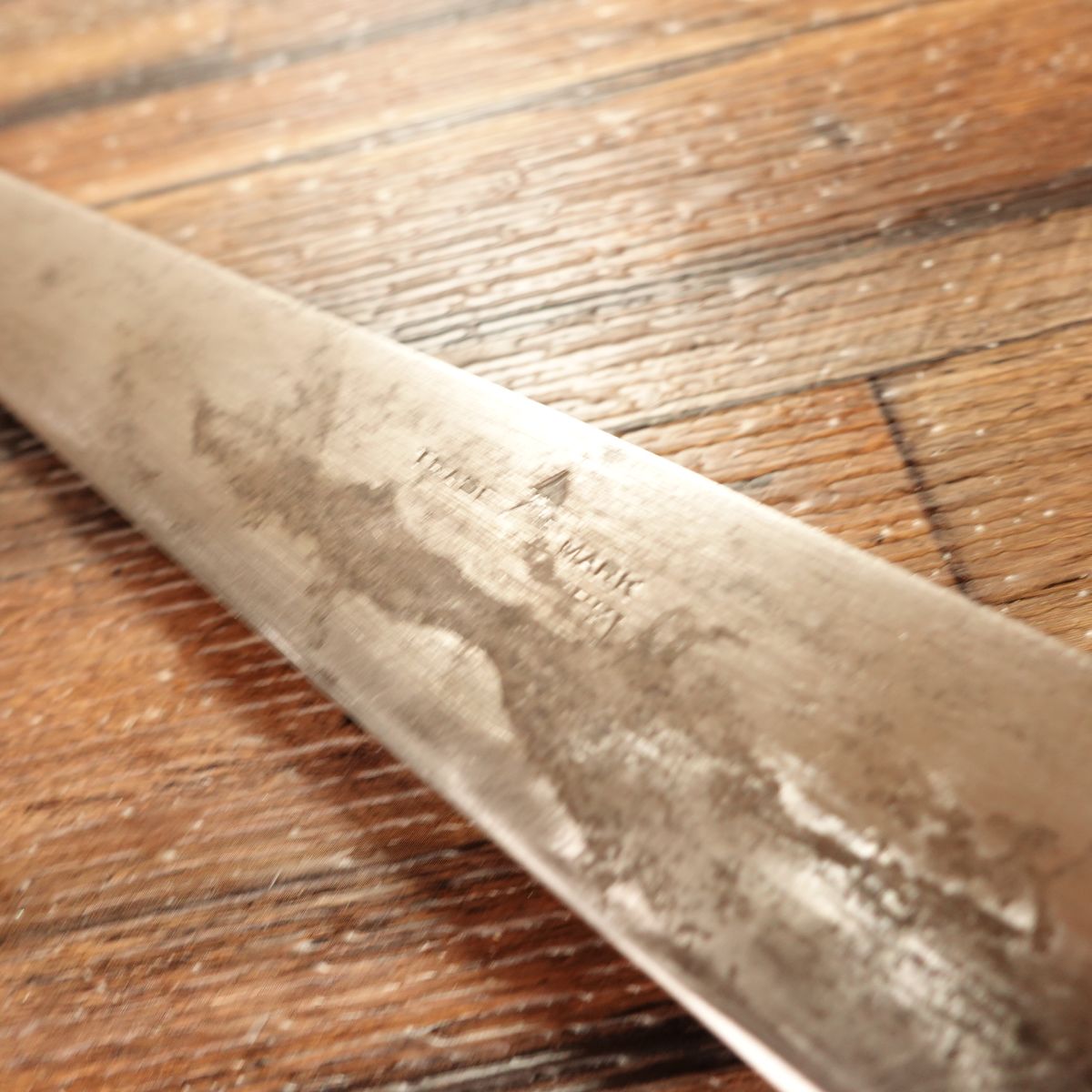 Sakai Takayuki Sujihiki Knife, Sharpened, Kiritsuke-Style Slicer, Slim Gyuto, With Seal, 220mm