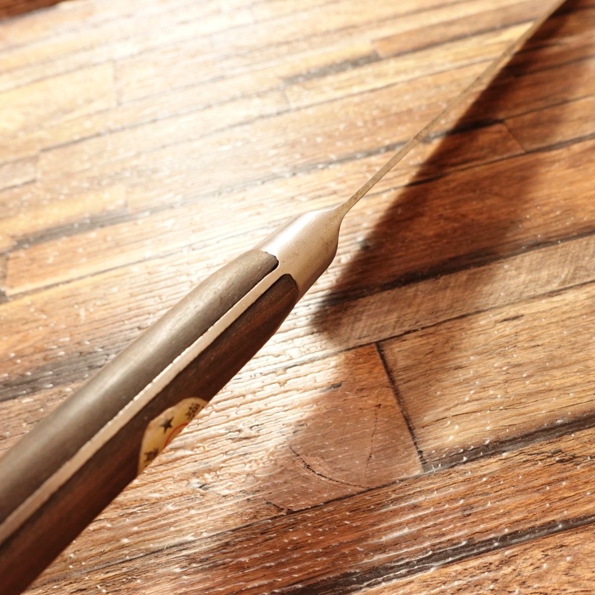 Sakai Takayuki Sujihiki Knife, Sharpened, Kiritsuke-Style Slicer, Slim Gyuto, With Seal, 220mm