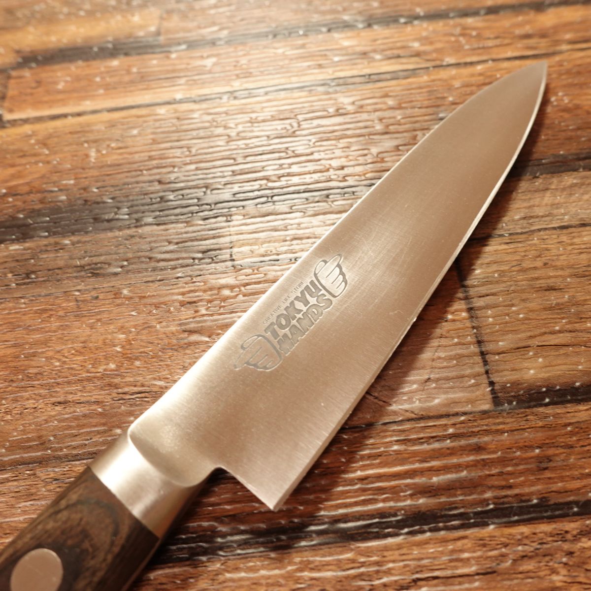 Tokyu Hands Petty Knife, Sharpened, Stainless Steel, Fruit & Garnish Knife, 120mm
