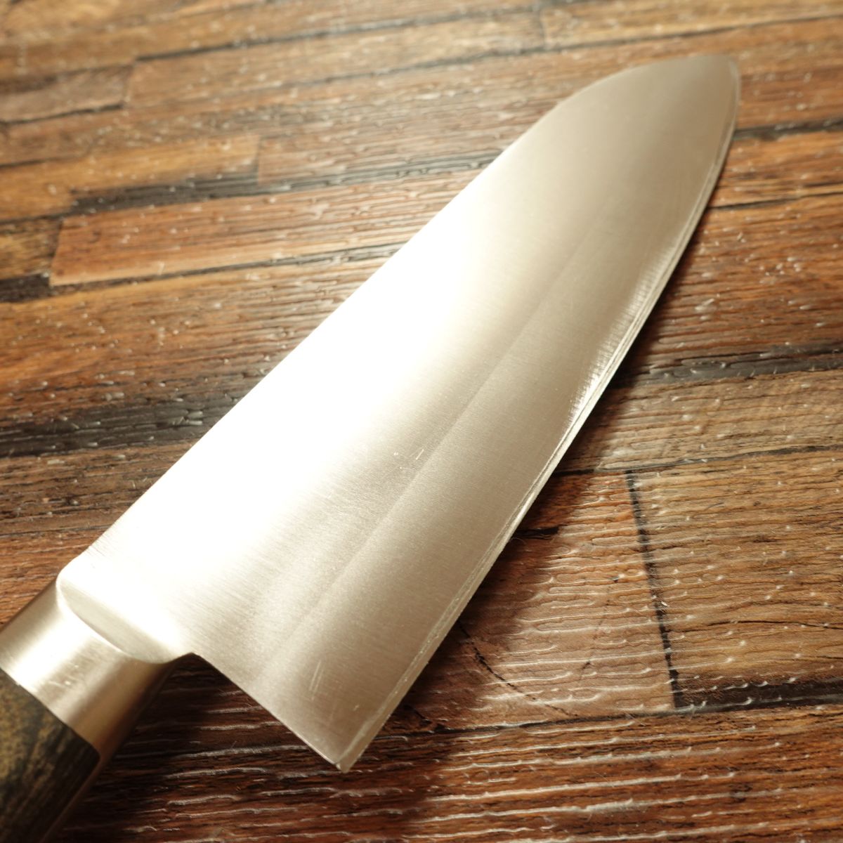 Touto Santoku Knife, Sharpened, Warikomi Construction, All-Purpose Knife, 160mm