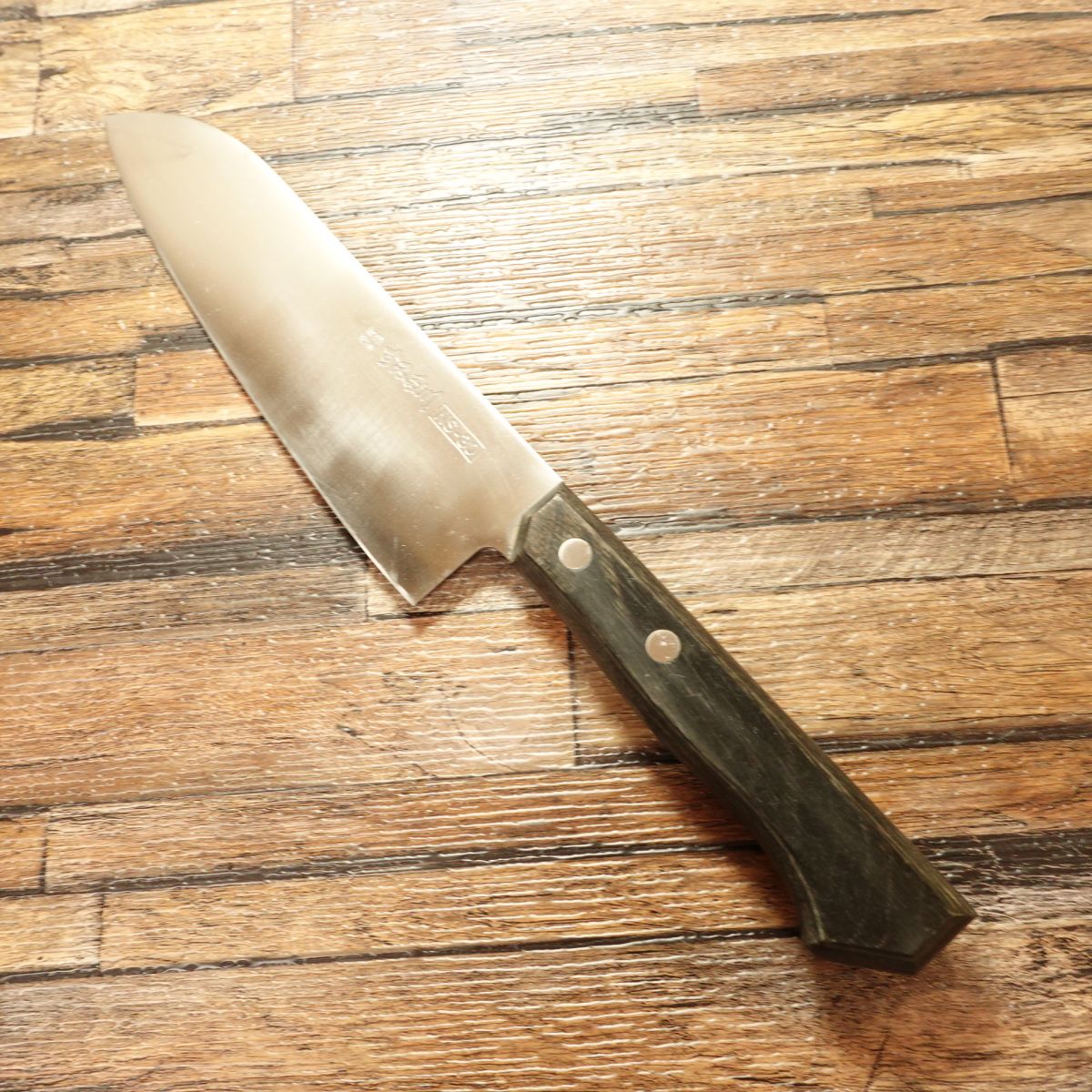 Sumidagawa Santoku Knife, Sharpened, NS-30, Stainless Steel, All-Purpose Knife, 165mm