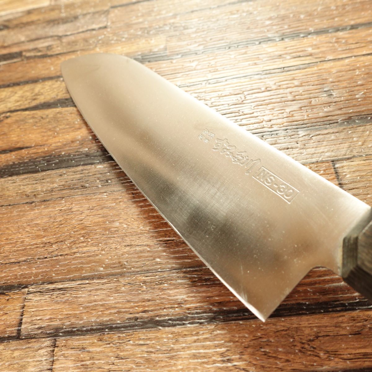 Sumidagawa Santoku Knife, Sharpened, NS-30, Stainless Steel, All-Purpose Knife, 165mm