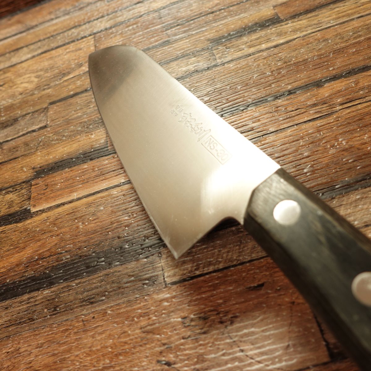 Sumidagawa Santoku Knife, Sharpened, NS-30, Stainless Steel, All-Purpose Knife, 165mm