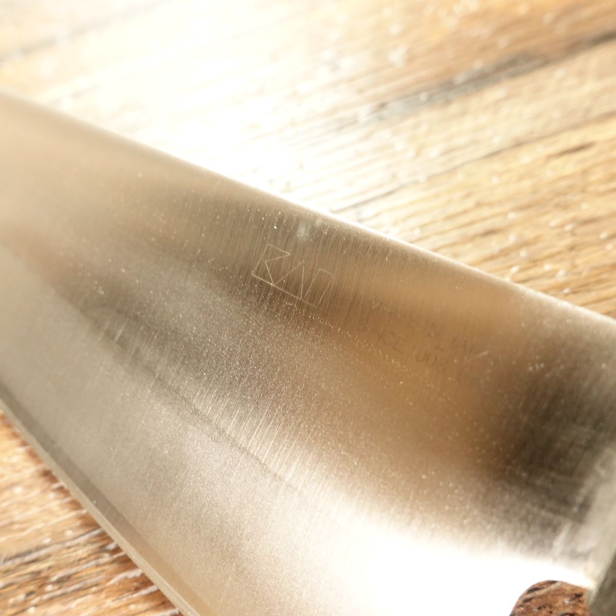 Seki Magoroku Santoku Knife, Sharpened, Warikomi Steel, All-Purpose Knife, KAI, 170mm