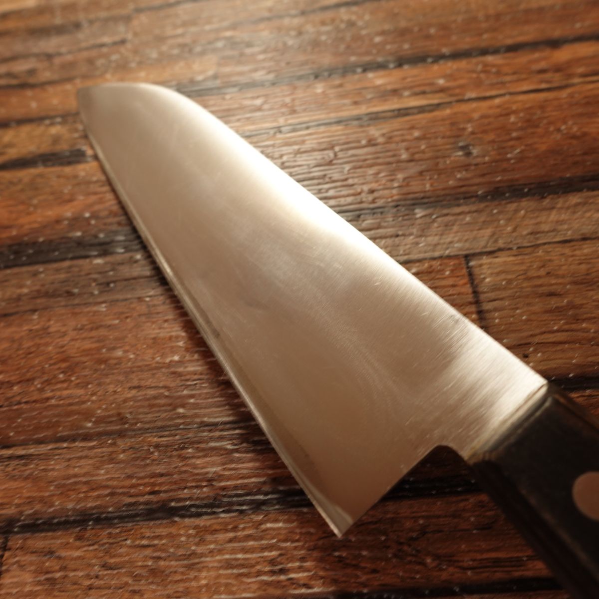 Kobai Santoku Knife, Sharpened, Warikomi Construction, All-Purpose Knife, 170mm