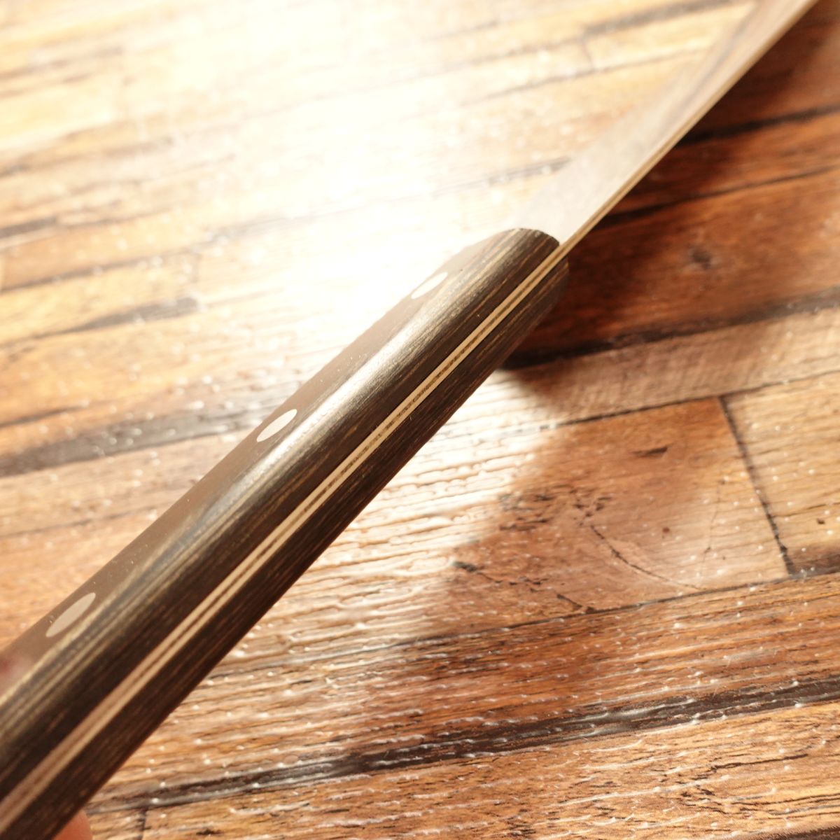 Kobai Santoku Knife, Sharpened, Warikomi Construction, All-Purpose Knife, 170mm