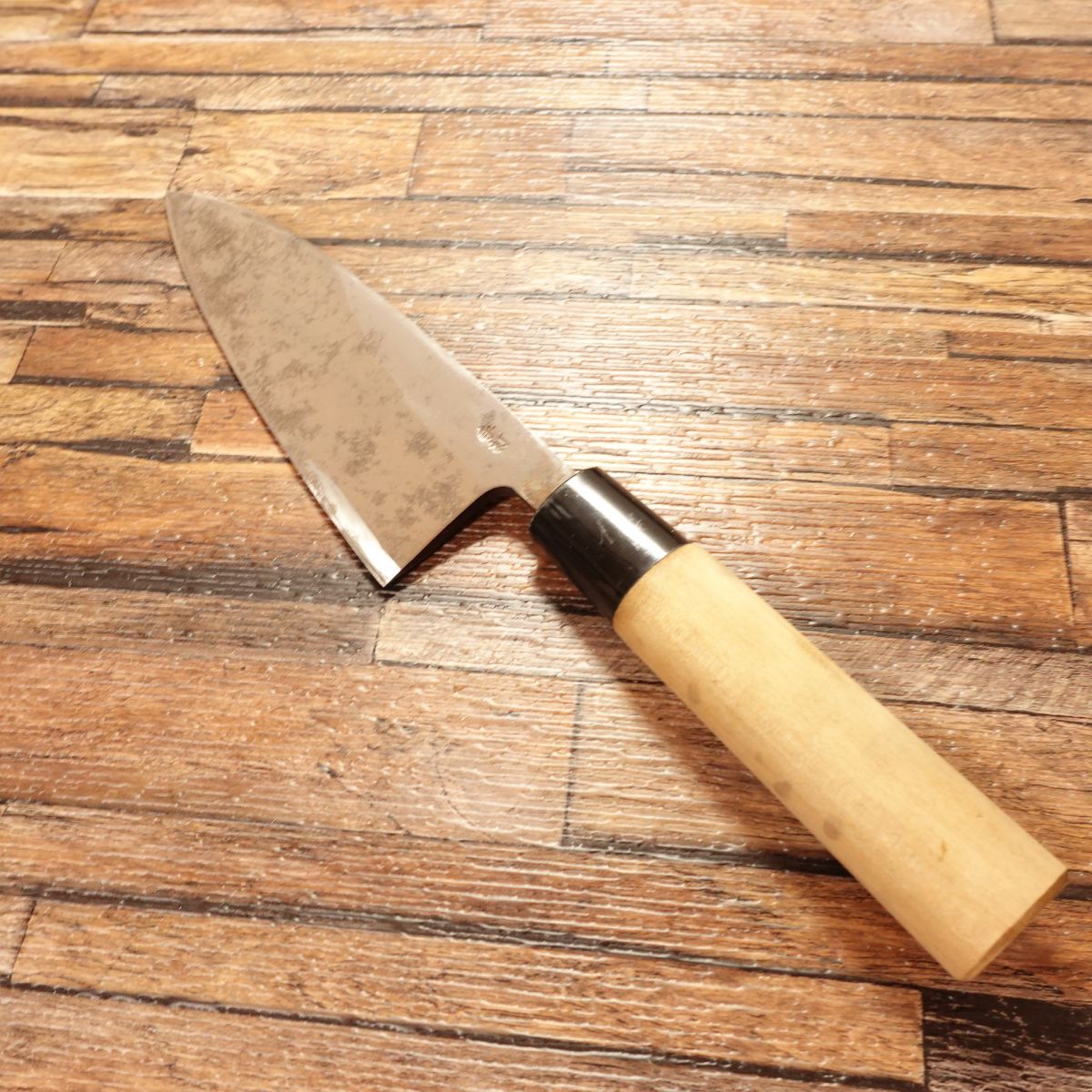 Azuma Masamune Deba Knife, Sharpened, Hagane Steel, Azuma Masamune-Made, Handle Seal, 155mm