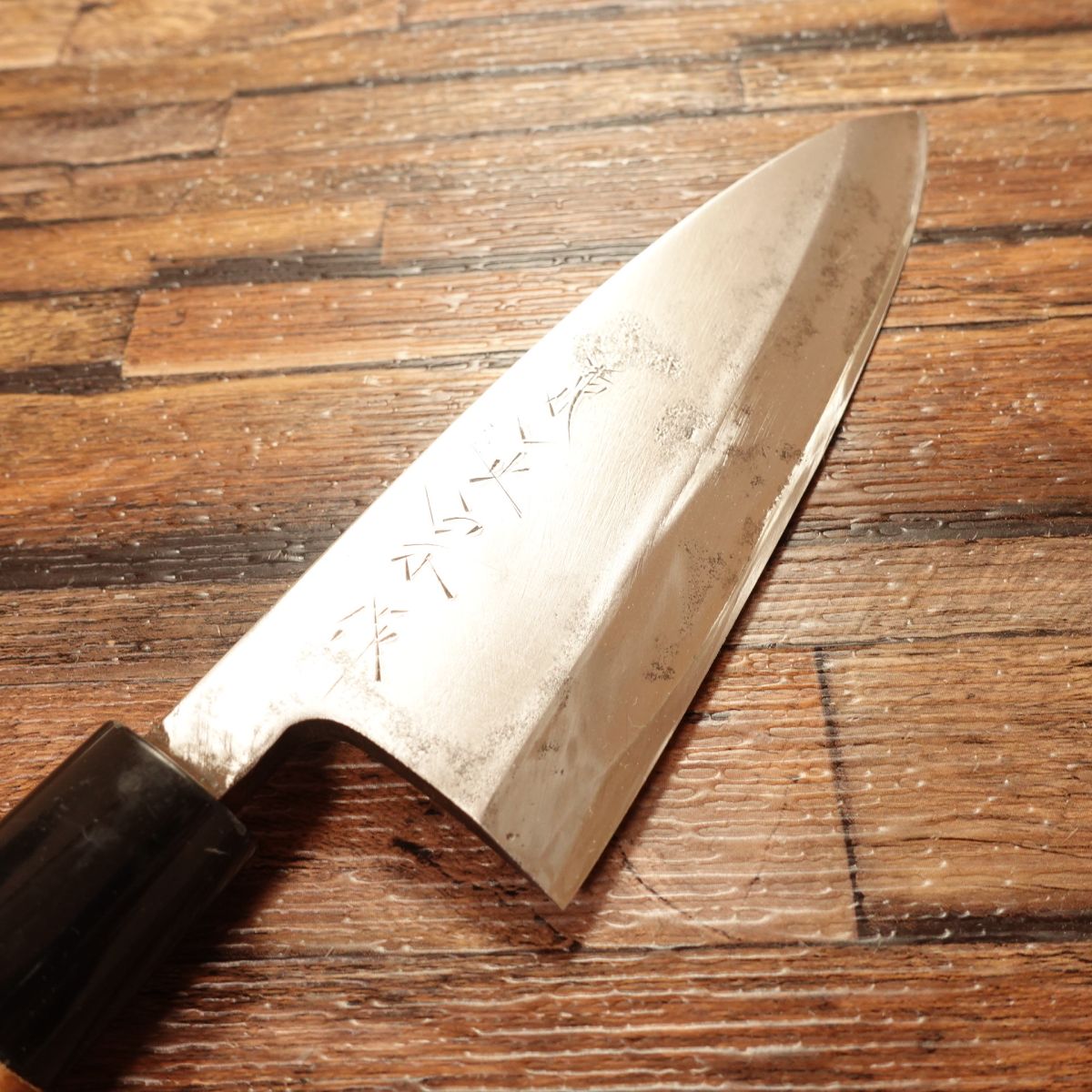 Azuma Masamune Deba Knife, Sharpened, Hagane Steel, Azuma Masamune-Made, Handle Seal, 155mm