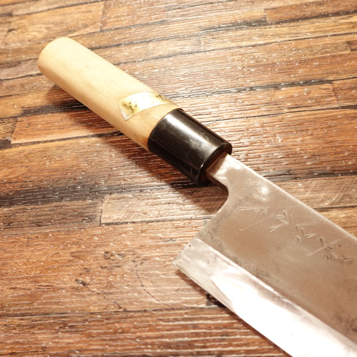 Azuma Masamune Deba Knife, Sharpened, Hagane Steel, Azuma Masamune-Made, Handle Seal, 155mm