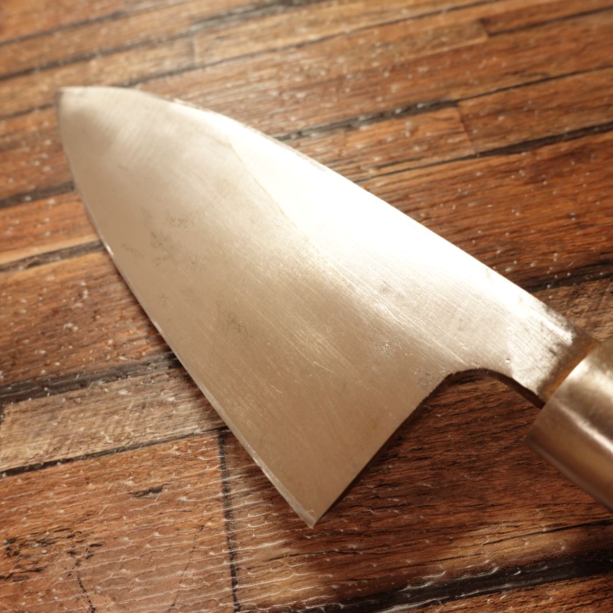 Togizune Deba Knife, Sharpened, Hagane Steel, Togizune-Made, Boxed, 150mm