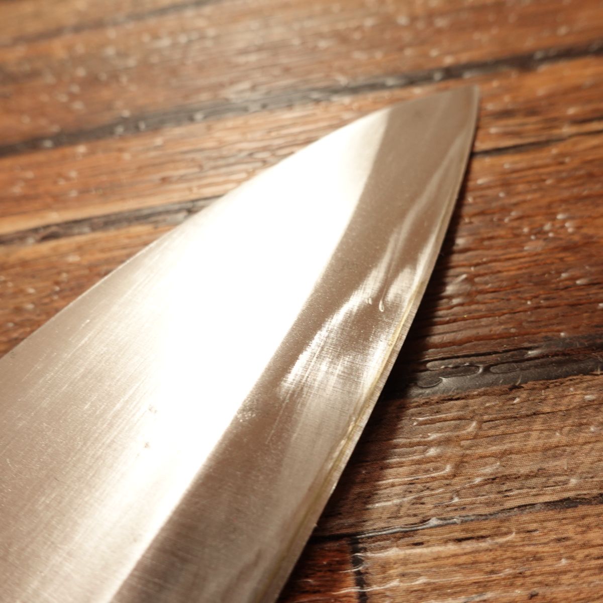 Togizune Deba Knife, Sharpened, Hagane Steel, Togizune-Made, Boxed, 150mm