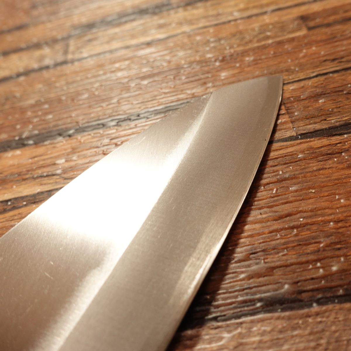 Seki Magoroku Deba Knife, Sharpened, Ginju Series, Hon-Hagane Steel, Unused Stored Item, 155mm