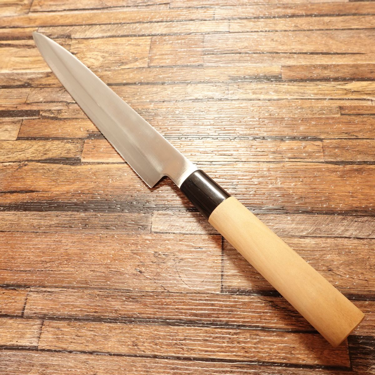 Azuma Roko Yanagiba Knife, Sharpened, Sashimi Knife, Double-Bevel, Nearly Unused, Seal Attached, 220mm