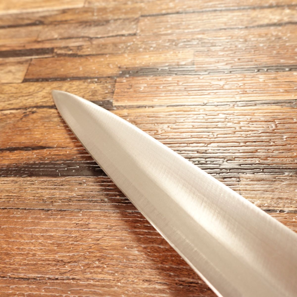 Azuma Roko Yanagiba Knife, Sharpened, Sashimi Knife, Double-Bevel, Nearly Unused, Seal Attached, 220mm