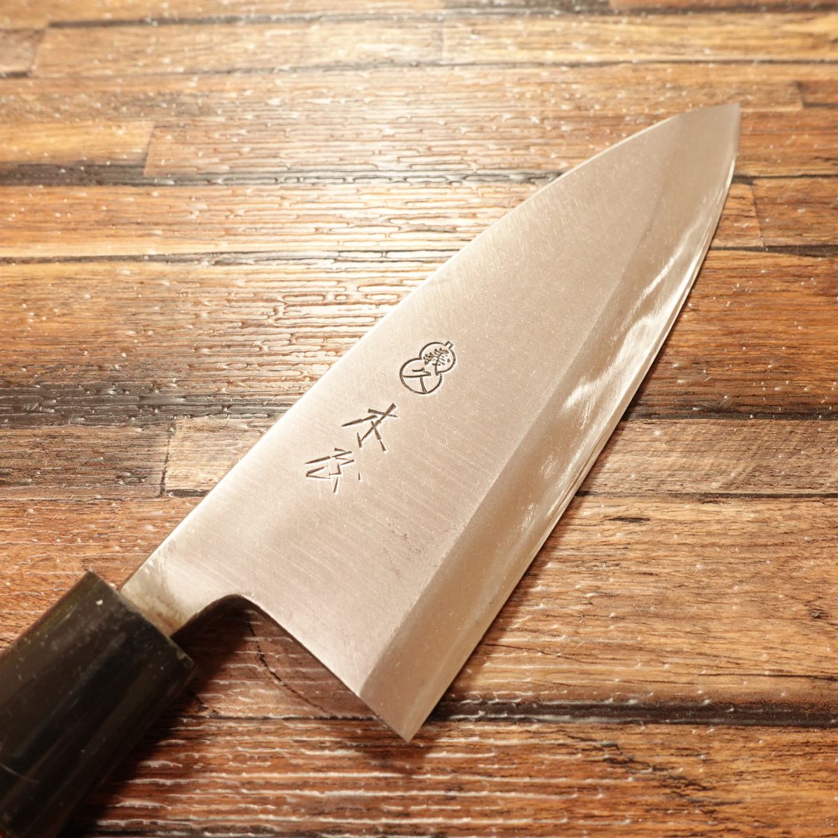 KIYA Deba Knife, Sharpened, Kiya Yoshihisa, Hagane Steel, Gourd Logo, 150mm
