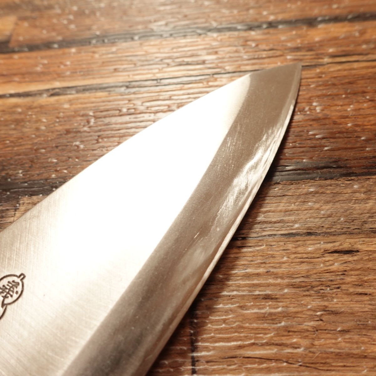 KIYA Deba Knife, Sharpened, Kiya Yoshihisa, Hagane Steel, Gourd Logo, 150mm