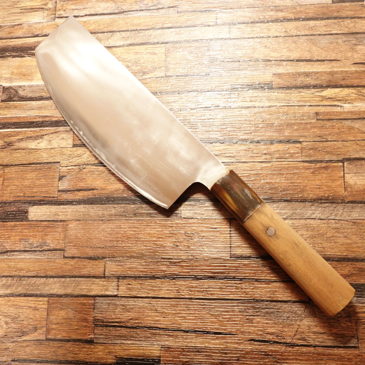 Kozeni Sushi Sushikiri Knife, Sharpened, Makizushi Knife, Water Buffalo Handle, Warikomi Steel, 245mm