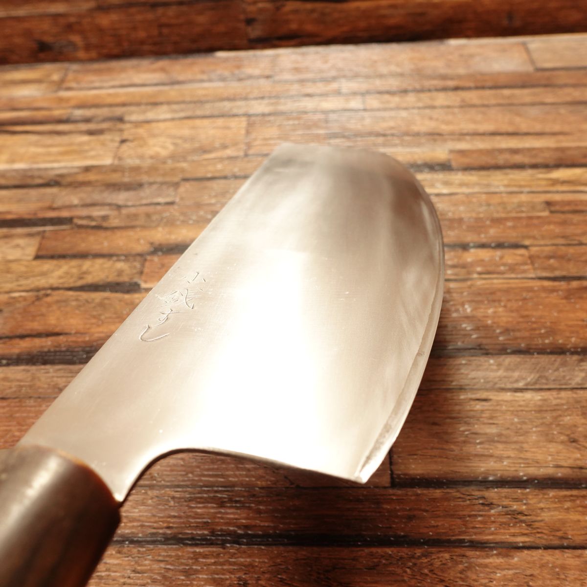 Kozeni Sushi Sushikiri Knife, Sharpened, Makizushi Knife, Water Buffalo Handle, Warikomi Steel, 245mm