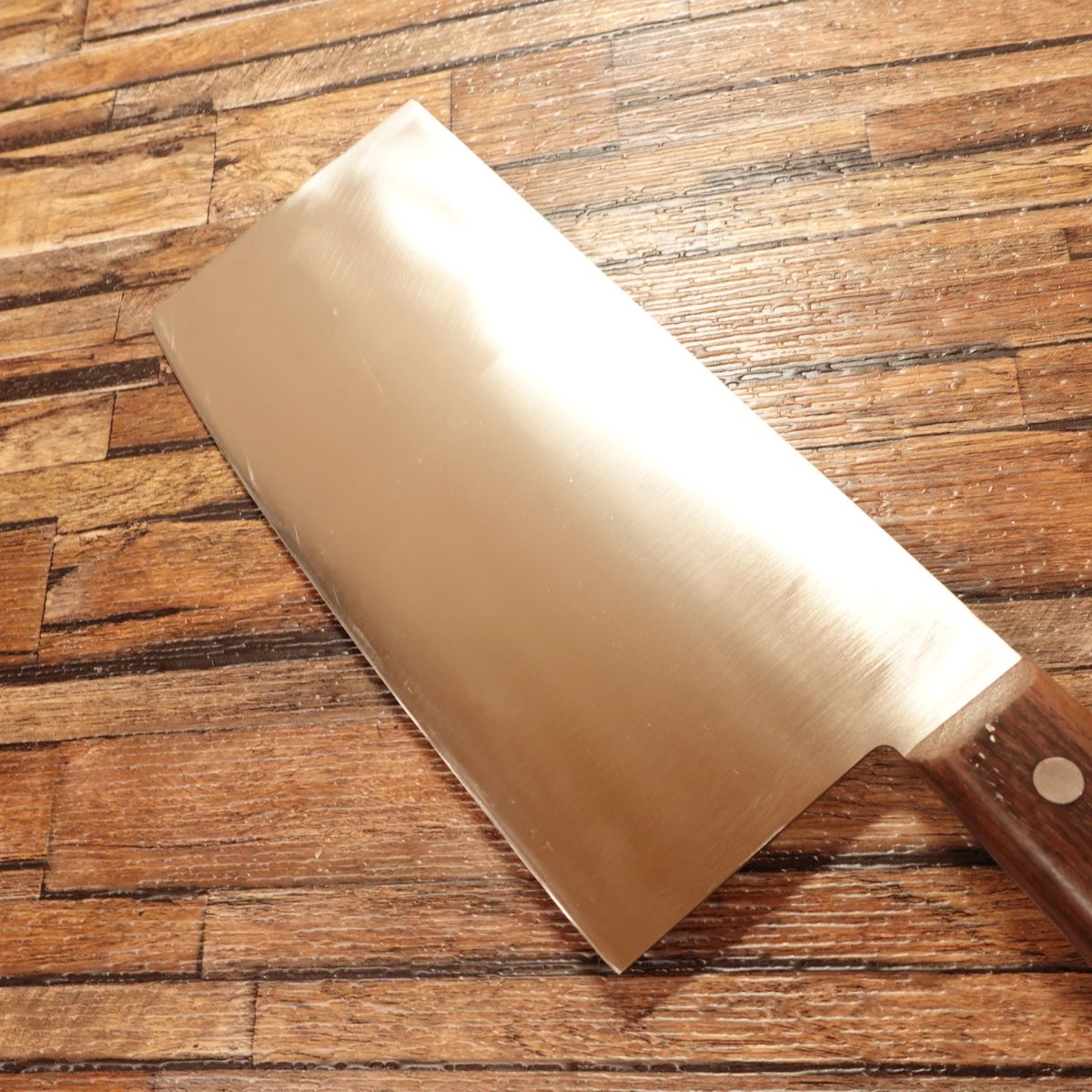 Miyabun Chinese Cleaver, Sharpened, Hagane Steel, Nearly Unused, 210mm