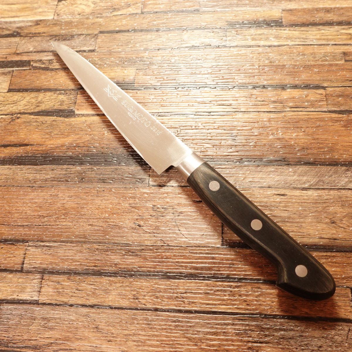 Sugimoto Petty Knife, Sharpened, Tokyo Sugimoto 2015, 140mm