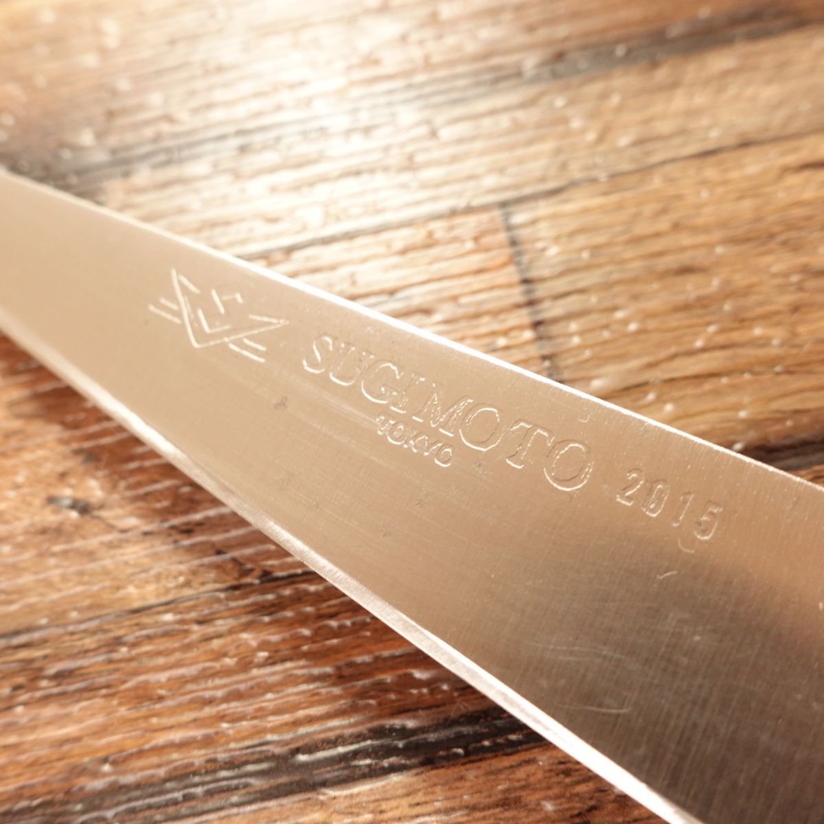 Sugimoto Petty Knife, Sharpened, Tokyo Sugimoto 2015, 140mm