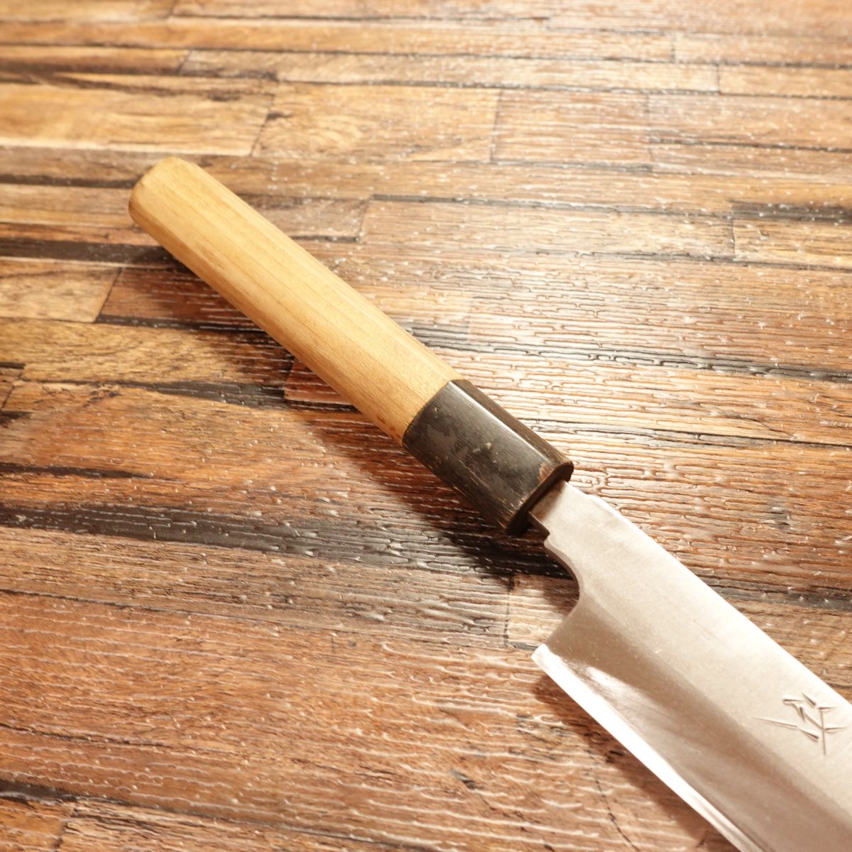 Sugimoto Yanagiba Knife, Sharpened, Water Buffalo Handle, 8-Sun, Single-Bevel, 240mm