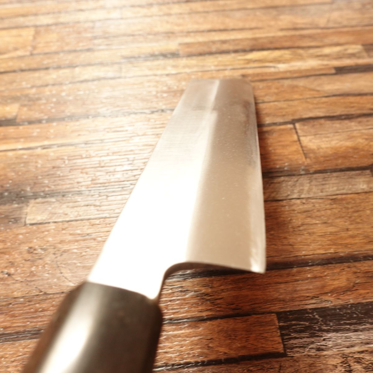 Miyabun Usuba Knife, Sharpened, Water Buffalo Handle, Single-Bevel, 195mm