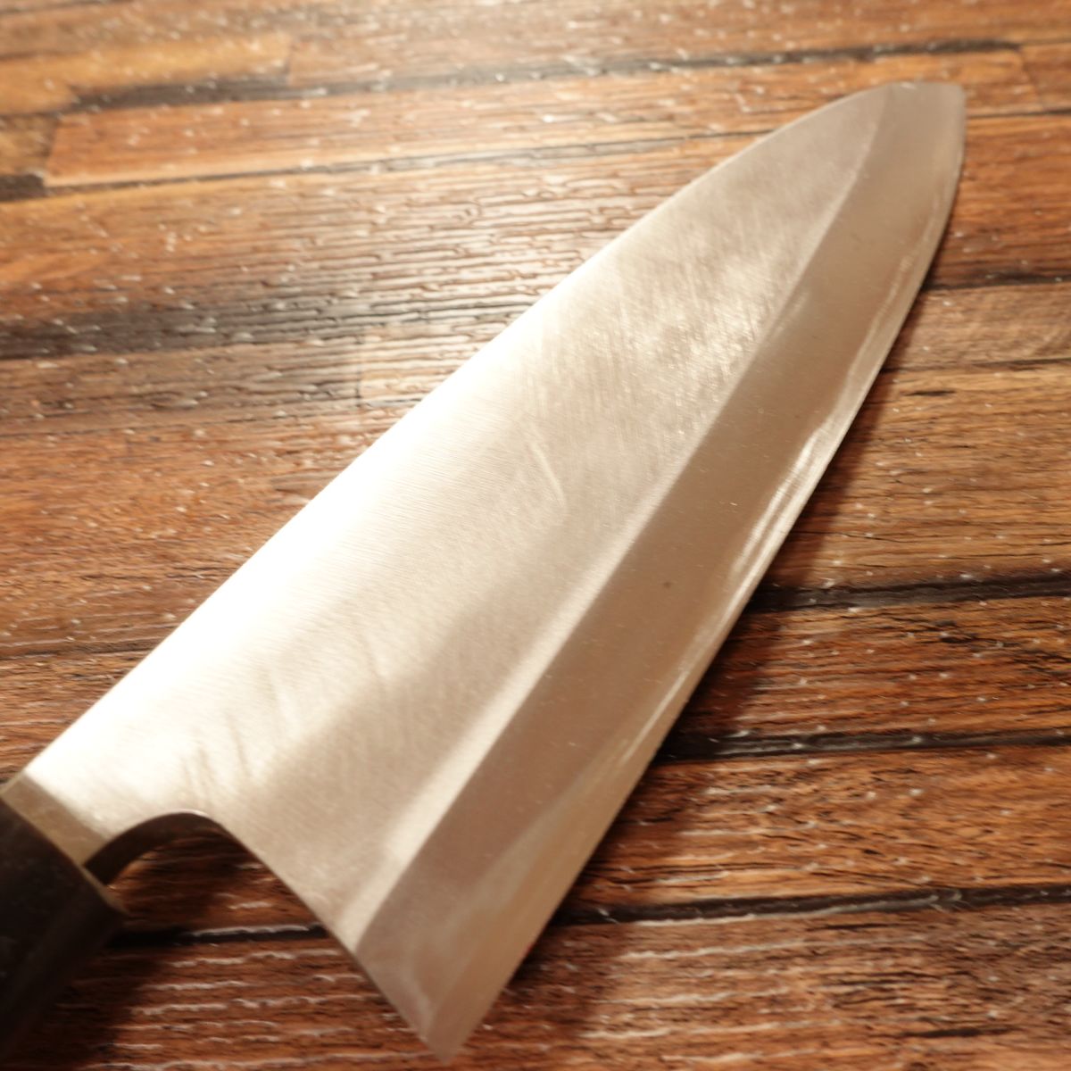 Miyabun Deba Knife, Sharpened, Water Buffalo Handle, Hagane Steel, Single-Bevel, 170mm