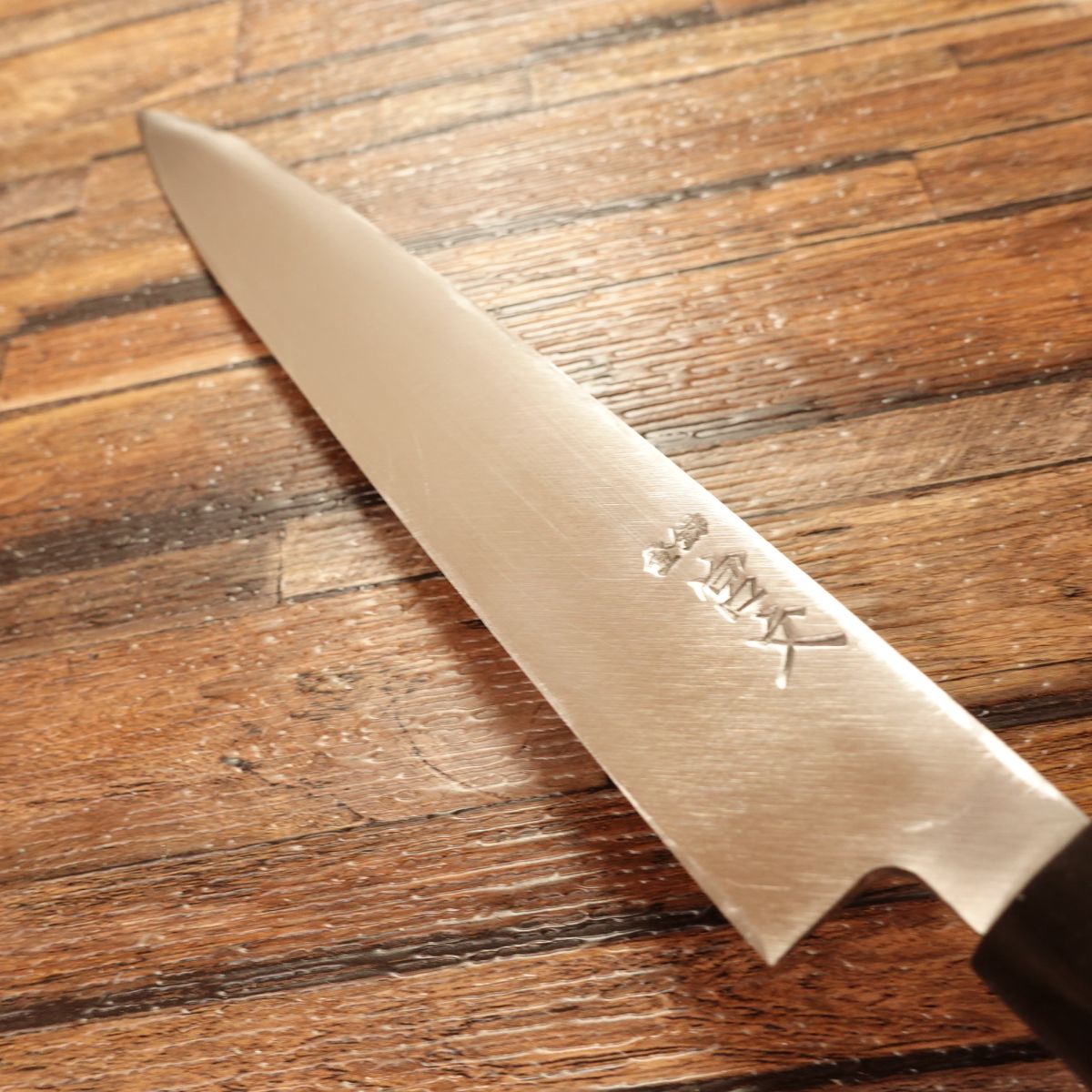 Miyabun Yanagiba Knife, Sharpened, Water Buffalo Handle, Single-Bevel, Sashimi Knife, 240mm