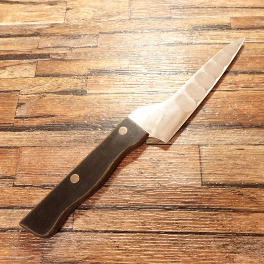 Glestain Petty Knife, Sharpened, Home Petty, Fruit & Garnish Knife, 80/20 Bevel, 140mm