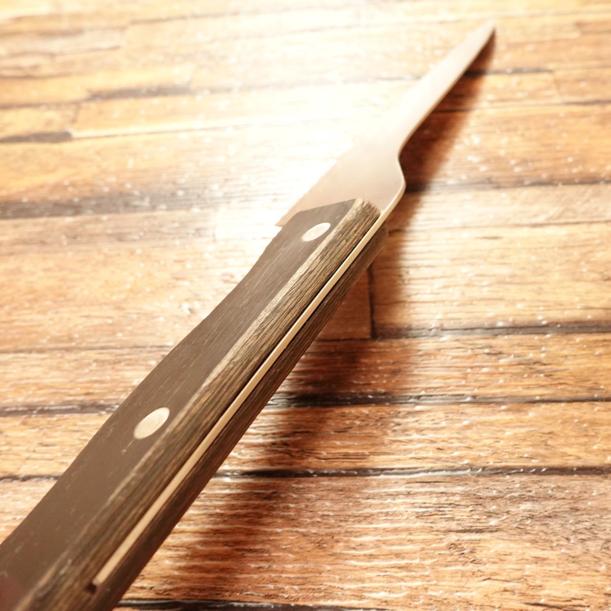 Glestain Petty Knife, Sharpened, Home Petty, Fruit & Garnish Knife, 80/20 Bevel, 140mm