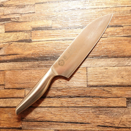 SAI Santoku Knife, Sharpened, All-Stainless, Small Santoku, 145mm