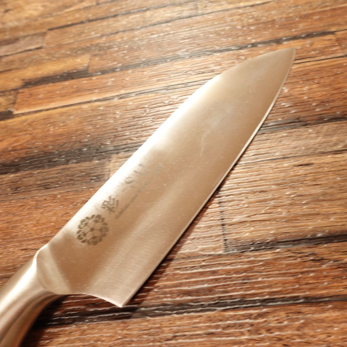 SAI Santoku Knife, Sharpened, All-Stainless, Small Santoku, 145mm