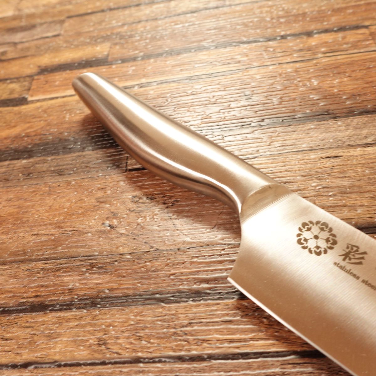 SAI Santoku Knife, Sharpened, All-Stainless, Small Santoku, 145mm