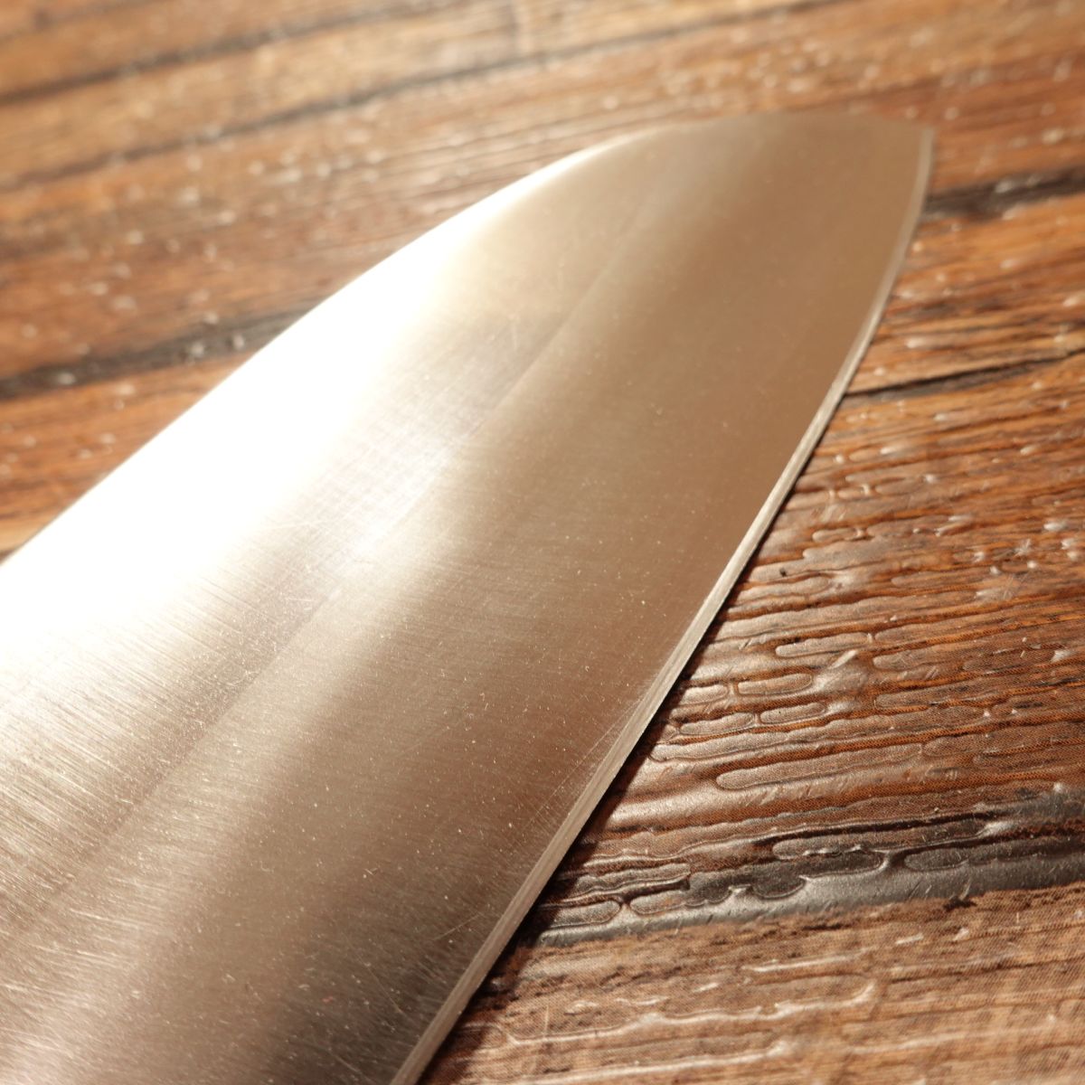 Kadomasa Santoku Knife, Sharpened, Stainless Steel, All-Purpose Knife, Excellent Condition, 170mm