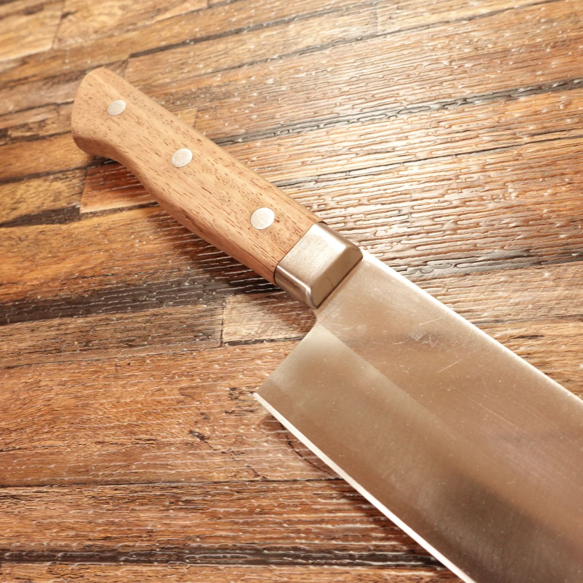 Kadomasa Santoku Knife, Sharpened, Stainless Steel, All-Purpose Knife, Excellent Condition, 170mm